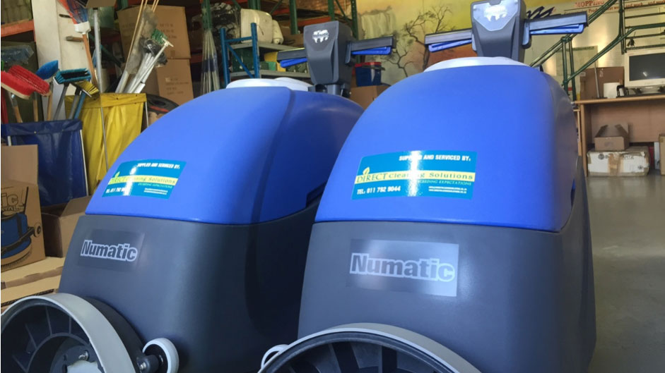 Direct Cleaning Solutions Delivers Two Numatic TTB4045 Auto Scrubbers