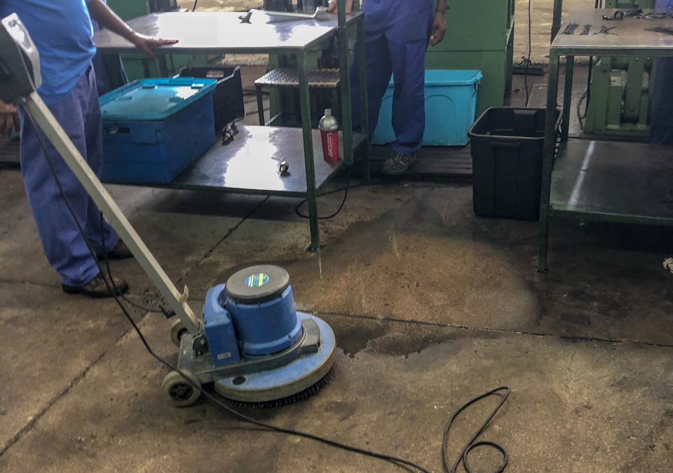 Numatic HFM 1515 Scrubber Polisher for Engineering Businesses